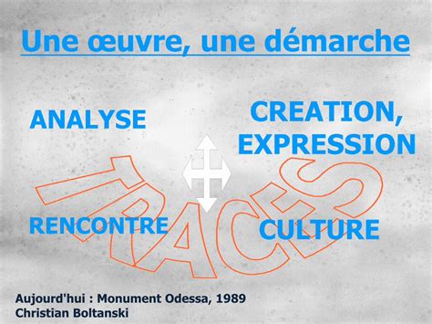 Pdf Une Oeuvre Une D Marche Ddec Analyse Monument Odessa