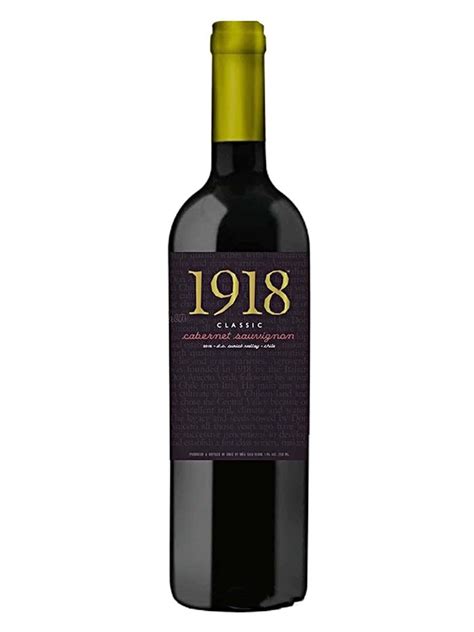 Rượu Vang 1918 Classic Cabernet Sauvignon Sành Rượu