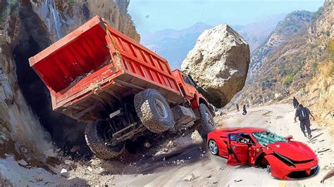 20 TOP Dangerous Heavy Trucks Fails Driving Skills Car Excavator