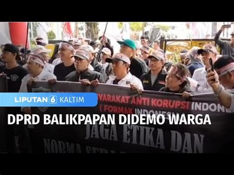 DPRD Balikpapan Didemo Warga Tutut Anggota Baru Bekerja Untuk Rakyat