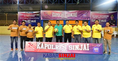 Turnamen Futsal Kapolres Sinjai Cup 2023 Bergulir 20 Tim Berebut Jadi