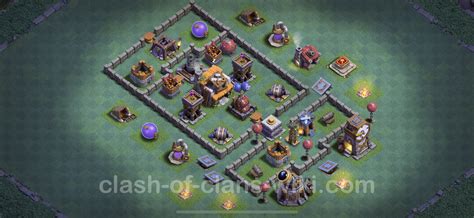 Meisterhütte Lvl 5 Anti 2 Sterne Base Link Layout Nachtdorf Coc Clash Of Clans Mh5 Bh5