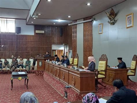 DPRD Provinsi Sahkan APBD P Akhir September APBD 2023 Di Akhir