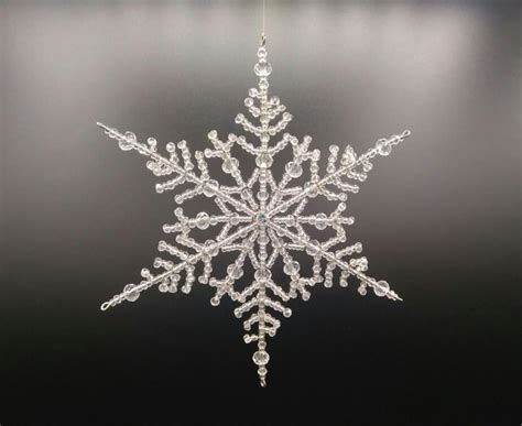 Snowflake. Снежинка. | Idee per decorazioni natalizie, Decorazioni ...