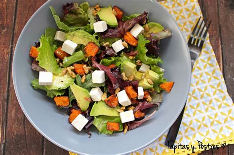 Tapitas Y Postres Ensalada De Calabaza De Jamie Oliver