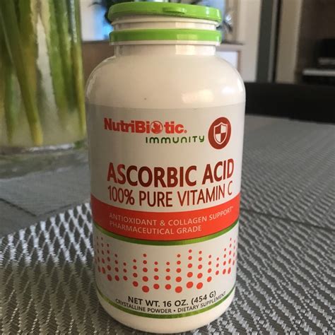 NutriBiotic Ascorbic Acid Vitamin C Reviews Abillion