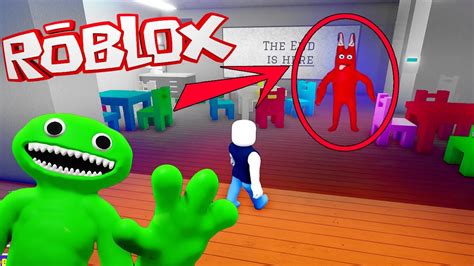 NEW Red Garten Of Banban In Roblox YouTube