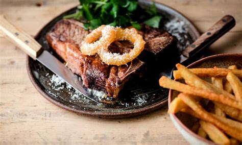 T Bone Steak And Chips