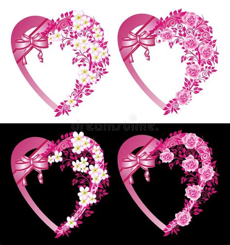 Decorative hearts stock illustration. Illustration of projects - 12357802