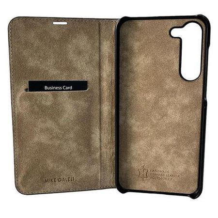 Mike Galeli Samsung Galaxy S H Lle Echtleder Bookcover Marc