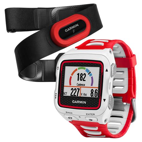 Garmin Forerunner Xt Hrm Blanco Rojo Con Pulsometro Km Zona Outdoor