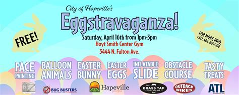 Eggstravaganza Community Egg Hunt Hapeville Ga Official Website