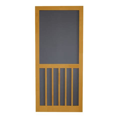 Screen Tight Cedar Naturaltone Wood 5 Bar Screen Door Common 36 In X