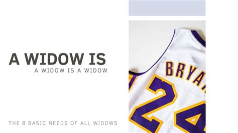 A Widow is a Widow is a Widow | Perspective Ministries