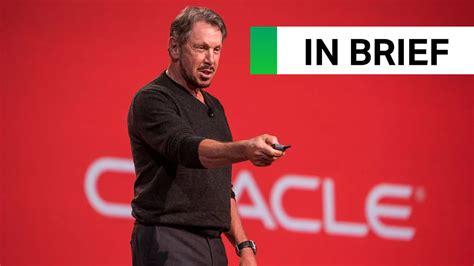 Oracle S Larry Ellison Says That AI Will Someday Track Your Every Move