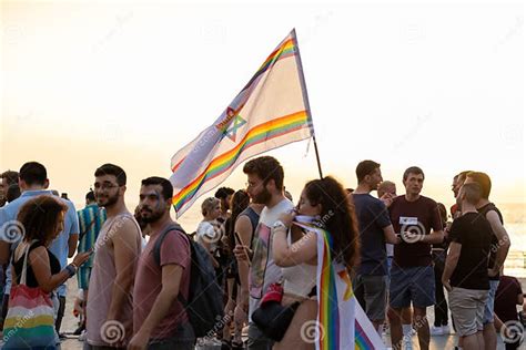 Lgbtq Pride Parade Tel Aviv Israel 08 June 2023 Editorial Photography Image Of Rainbow