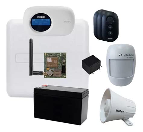 Kit Alarme Amt E Smart App G Sensor Presen A Intelbras