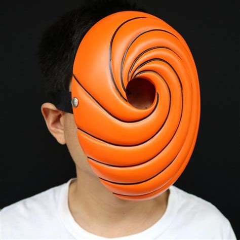 Buy Anime Cosplay Mask Uchiha Mask Tobi Obito Akatsuki Ninja Madara