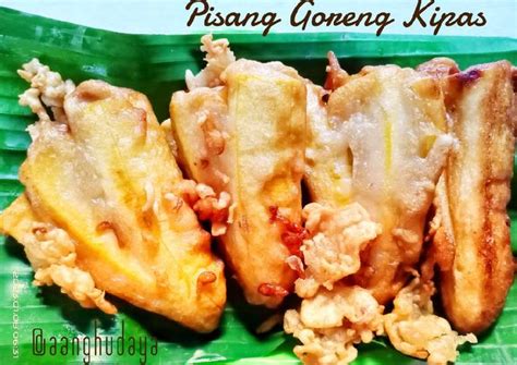 Resep Pisang Goreng Kipas Oleh Aang Hudaya Cookpad