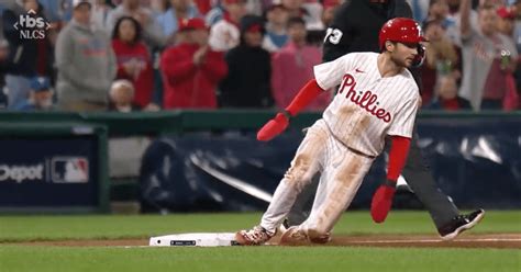 Phillies Trea Turner Had The Smoothest Slide Of The Mlb Playoffs And