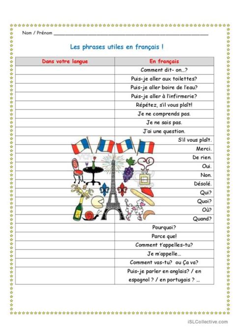 390 Phrases Français FLE fiches pedagogiques pdf doc