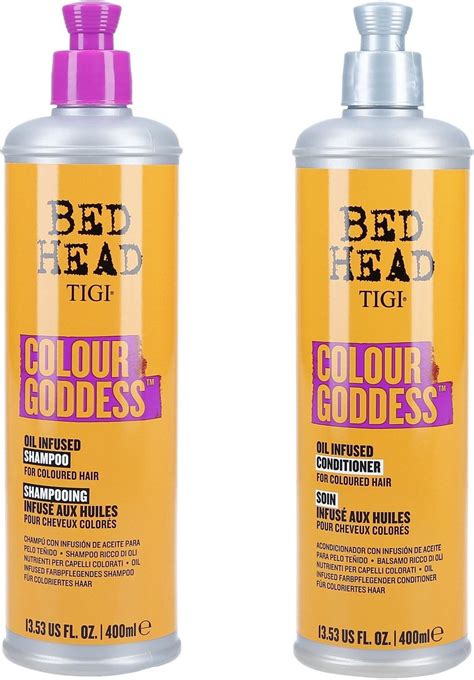 Zestaw Dla Kobiety Tigi Bed Head Colour Goddess Zestaw Do Włosów Farbowanych Szampon 400ml