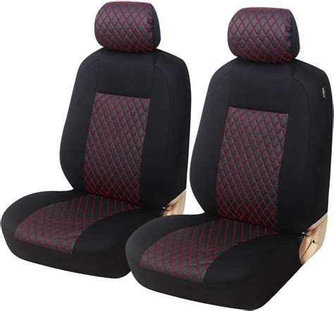 Amazon Toyoun Synth Leather Car Seat Covers For Front Seats