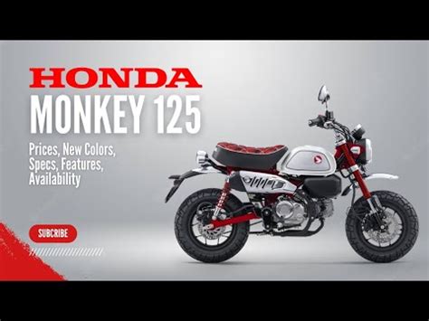 2024 Honda Monkey 125 : Prices, New Colors, Specs, Features ...