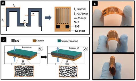 LaserPrinted Flexible Graphene Pressure Sensors Kaidarova 2020