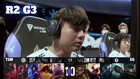 EG Vs TSM Game 3 Round 2 Playoffs S12 LCS Summer 2022 Evil