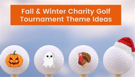 BirdEase | Fun Charity Golf Tournament Themes for Fall Winter Events