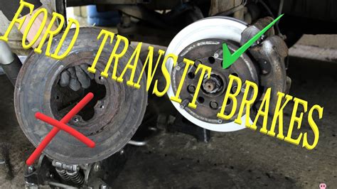 HOW TO Replace TRANSIT CUSTOM Front Brakes DISCS PADS YouTube