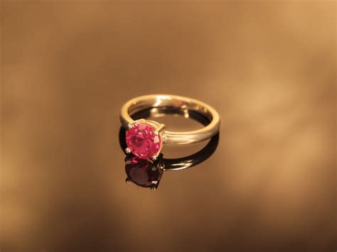 Antique Ruby Ring Vintage Ruby Ring Gold Ruby Solitaire - Etsy