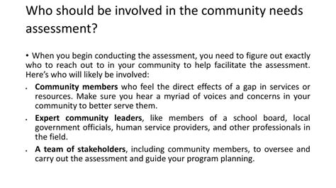 Community Assessment Ppt Download