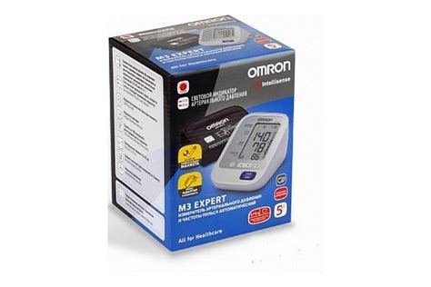 Тонометр OMRON M3 Expert с адаптером и универсальной манжетой, купить ...