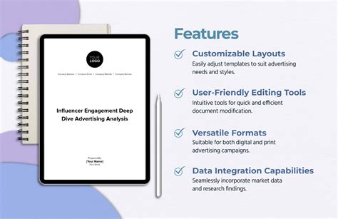 Influencer Engagement Deep Dive Advertising Analysis Template In Pdf