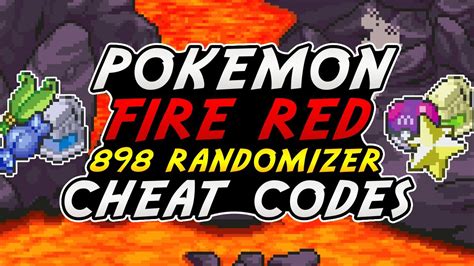 Pokemon Fire Red Randomizer Cheat Codes Youtube