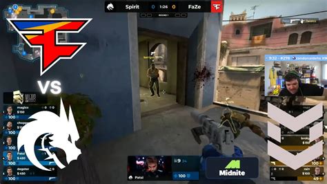 GAULES TRANSMITINDO FAZE VS SPIRIT PGL Major Antwerp 2022 SEMIFINAIS