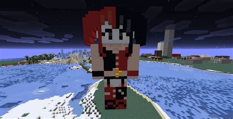 Harley Quinn Minecraft Statue Revised By Vilehq On Deviantart