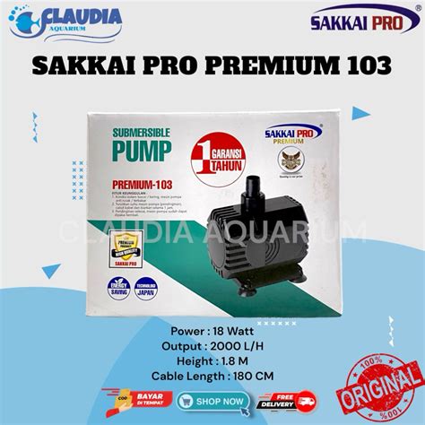 Jual Pompa Celup Submersible Pump Sakkai Pro Premium W Aquarium