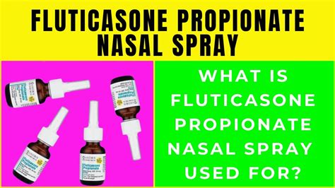 Fluticasone Propionate Nasal Spray Fluticasone Propionate Nasal Spray Used For Youtube