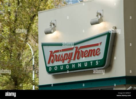Krispy Kreme Logo Hi Res Stock Photography And Images Alamy