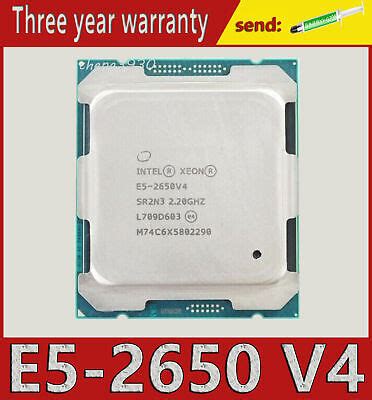 Intel Xeon E V Sr N Lga Ghz Cores Mb Nm Cpu