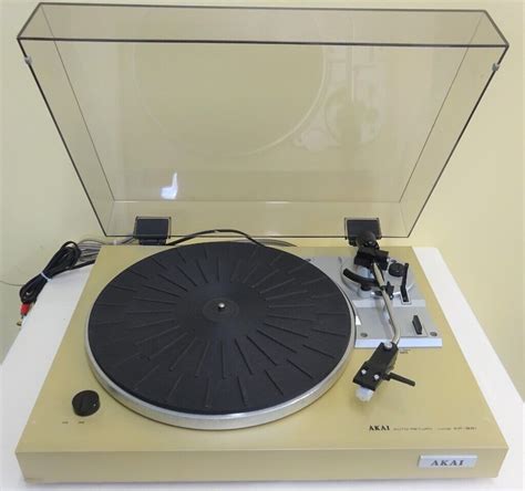 Akai Ap B Turntable Auto Return Tested New Stylus Stereo Hifi