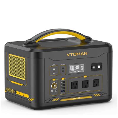 VTOMAN Jump 1800 Portable Power Station Bassin Energy