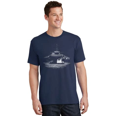 Aircraft Carrier Realistic T Shirt Teeshirtpalace