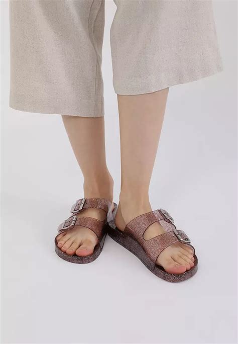 Jual Berrybenka Label Sofia Melda Jelly Sandal Pink Original