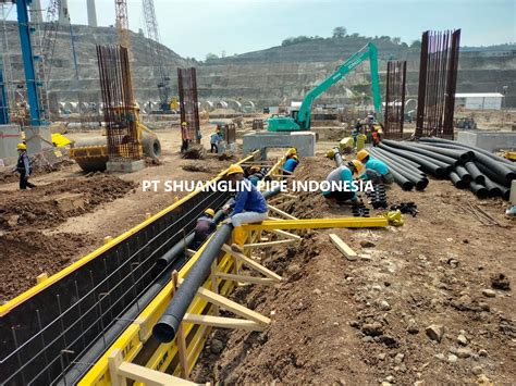 Pipa Hdpe Double Wall Corrugated Id100 And Id150 Untuk Pipa Proteksi