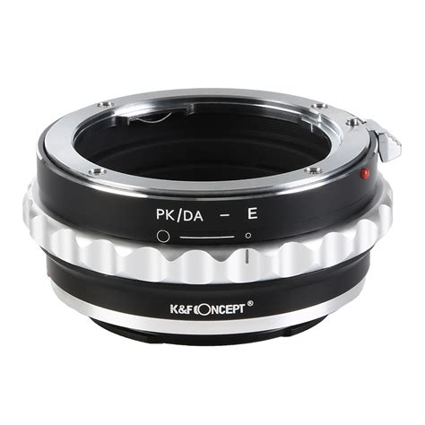 K F Concept Pk Nex Brass Adapter Pentax Pk Lens To Sony Nex E Mount