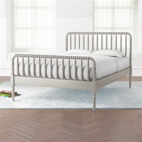 Jenny Lind Grey Full Bed Reviews Crate And Barrel